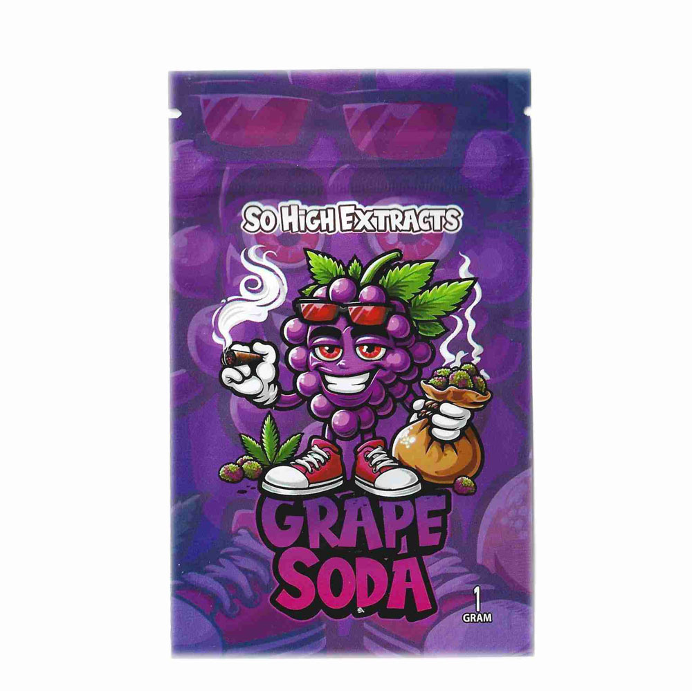 1g Grape Soda Shatter by So High Extracts
