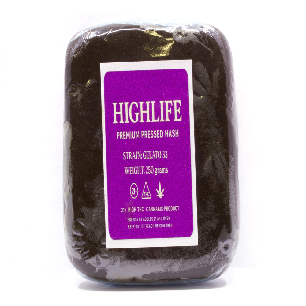 7g Highlife Premium Pressed Hash - Gelato 33