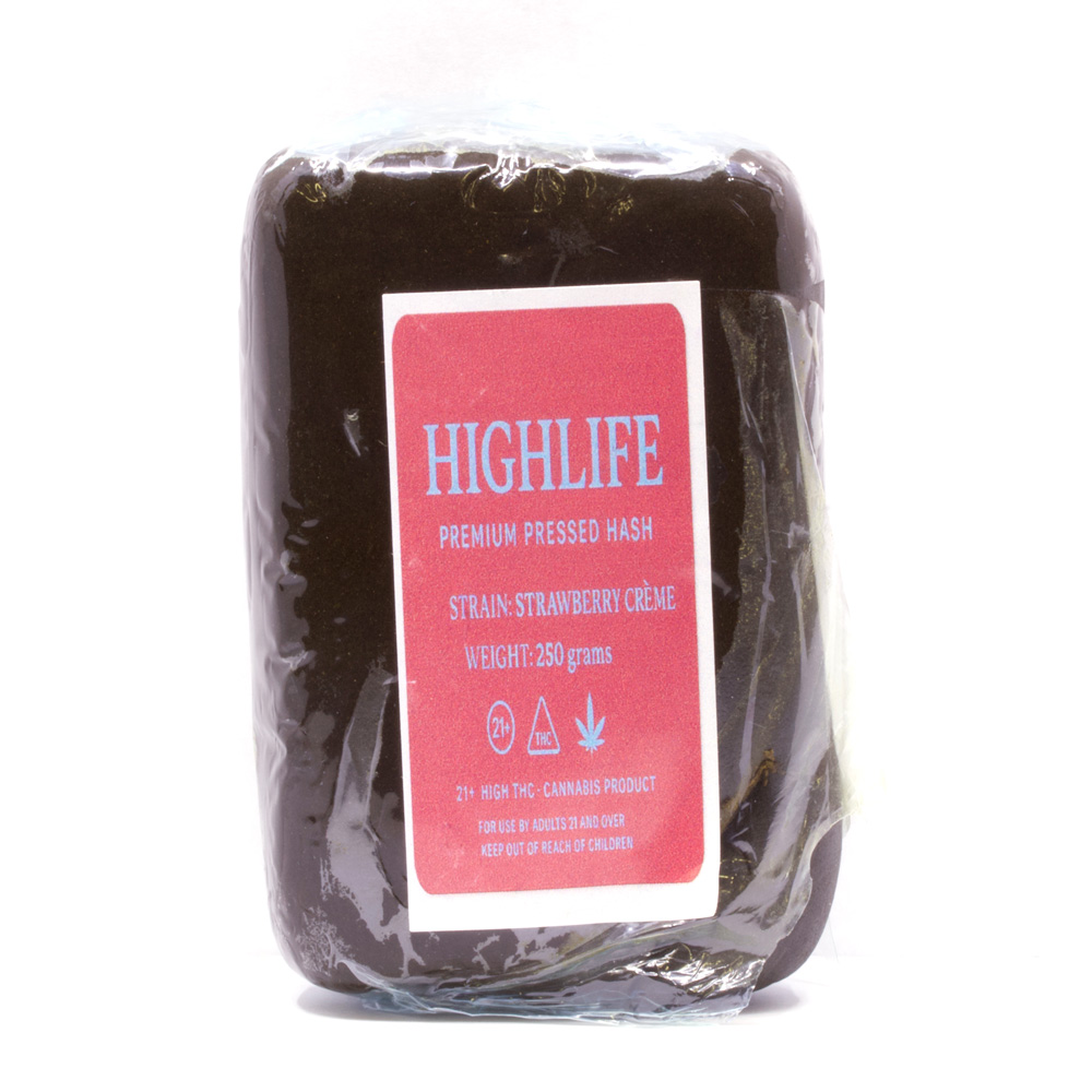 7g Highlife Premium Pressed Hash - Strawberry Creme