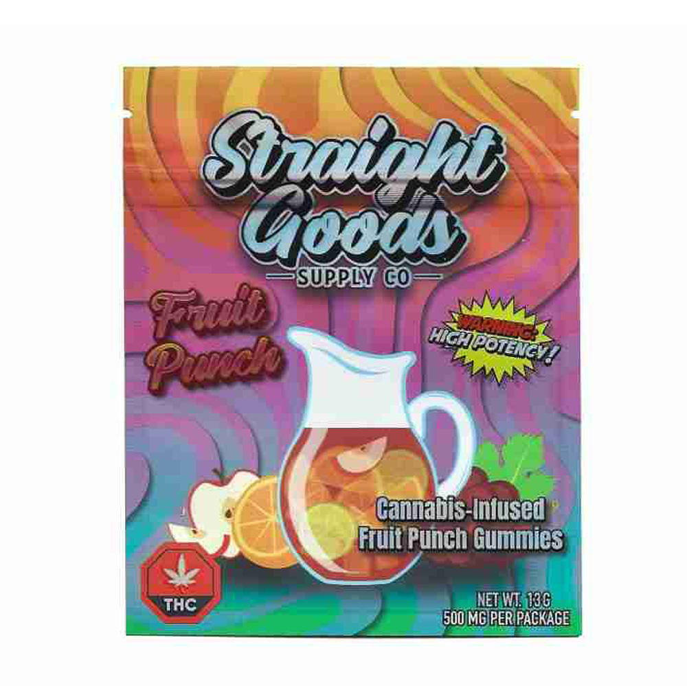 500mg Straight Goods Co. Gummies