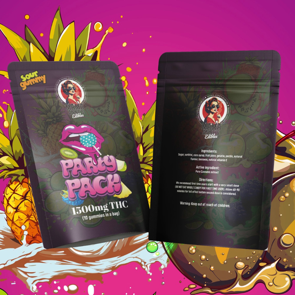 1500mg Mama Annies Gummies